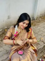 Puja Lama Silk Saree with Bold Border Design, 6 Colours