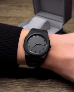 D1 Milano Polycarbon Arabic Watch – Black