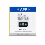 A9 Pro True Wireless Earbuds – Smart Touch Screen Display, ANC & ENC Noise Cancellation, Dedicated App Support & TWS Bluetooth Earphones