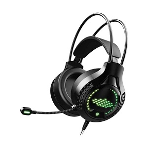 Micropack GH-02 CUPID Rainbow LED Black Gaming Headphone