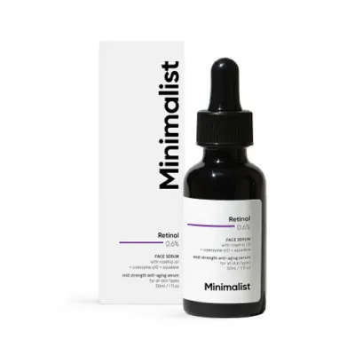 Minimalist Retinol 0.6% Face Serum 30ml (India)
