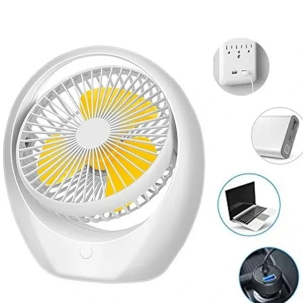 Rechargeable Small Mini Table Fan