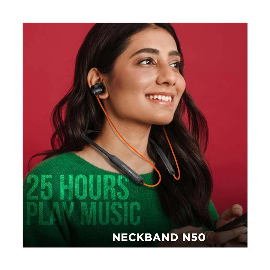 Xtra N50 In-ear Neckband Bluetooth Earphone Orange