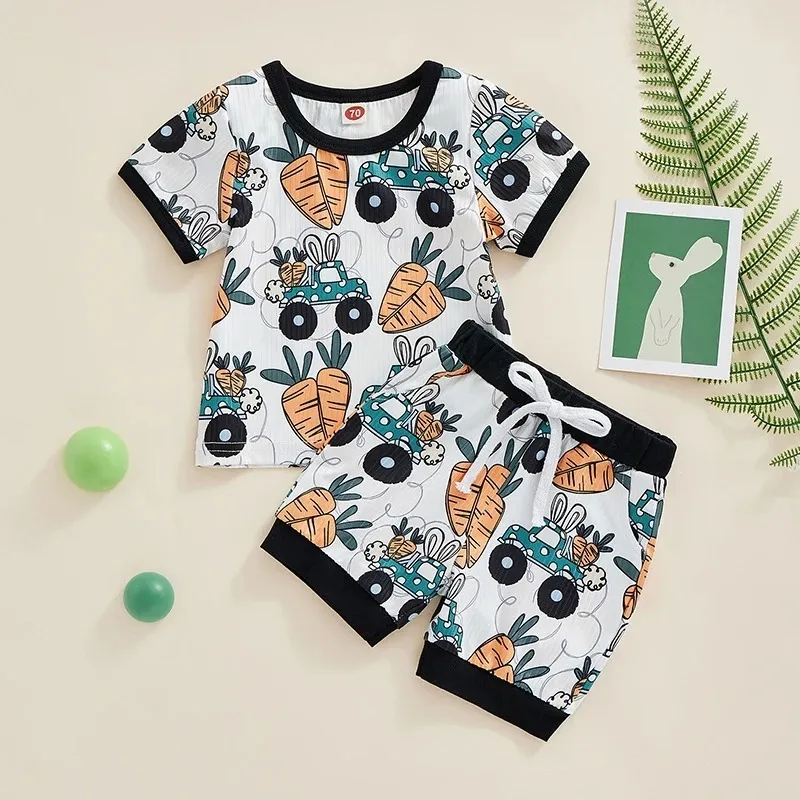 Baby Pure Cotton T-Shirt and Pant Combo Set, 6M to 18-24M