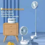 Retractable Rechargeable Table Fan