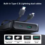 Joyroom JR-PBF19 22.5W Fast Charging Power Bank – 10000mAh Quad Output Portable Charger