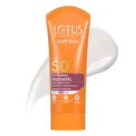 Lotus Herbals Safe Sun Uv Screen Matte Gel Spf 50 PA+++ 50g (India)