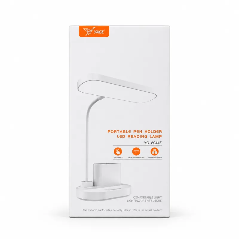 YAGE YG-8044F Portable Pen Holder LED Reading Lamp