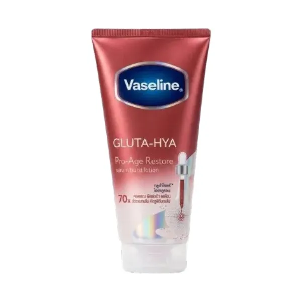 Vaseline Gluta-Hya Pro-Age Restore Serum Burst Lotion 290ml (Thailand)