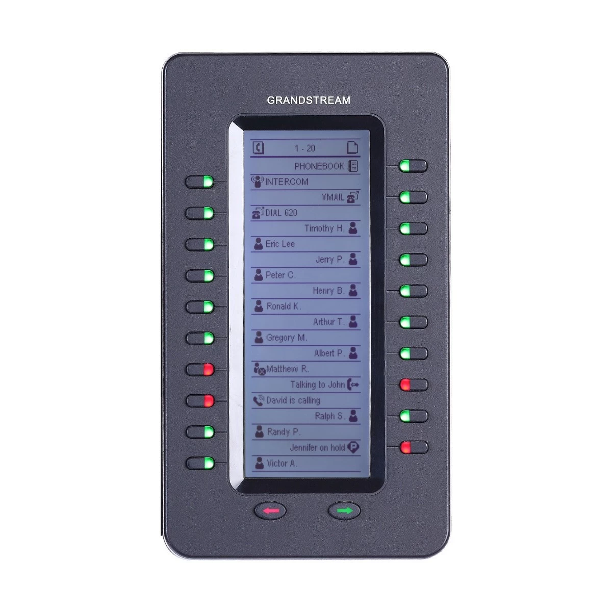 Grandstream GXP2200EXT Extension Module for GXP2140, GXP2170, GXV3240