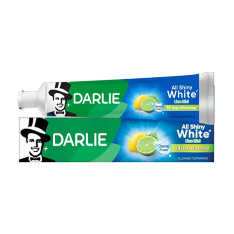 Darlie All Shiny White Lime Mint Fluoride Toothpaste 140g (China)