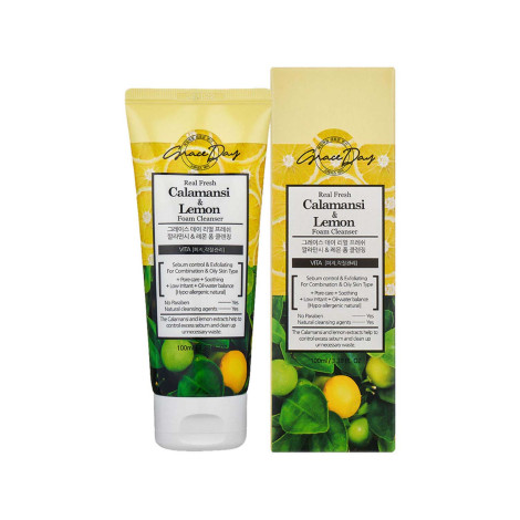 Grace Day Calamansi & Lemon Faom Clenasing 100ml (Korea)