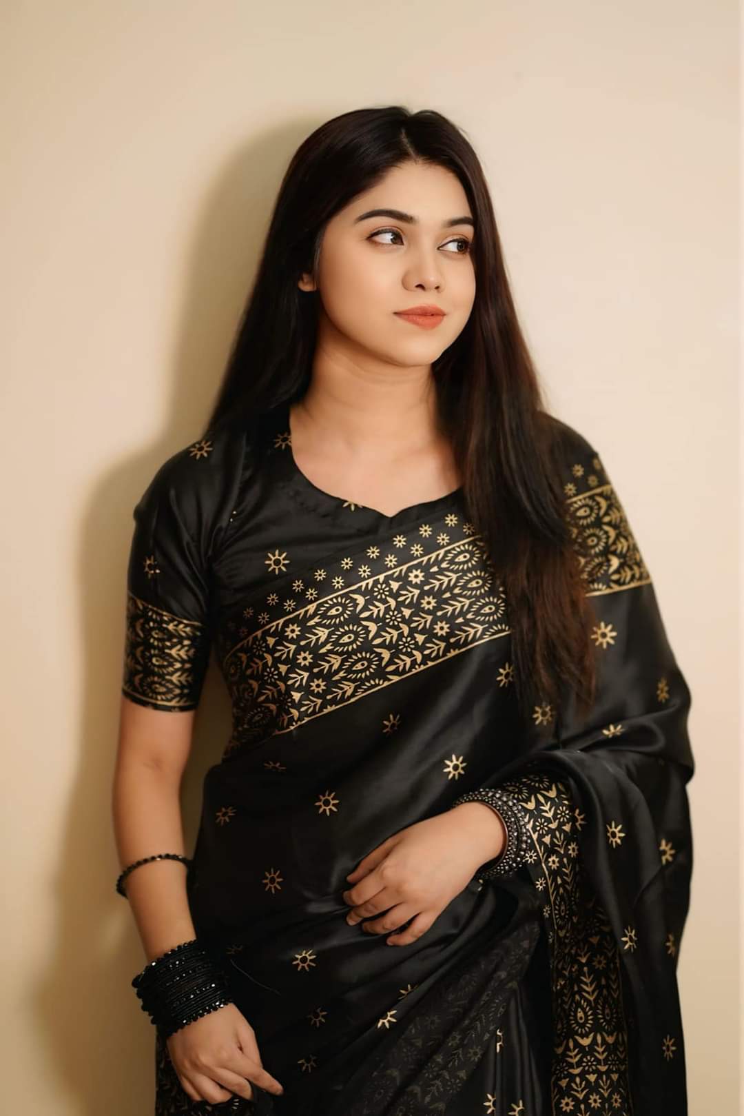 Skin Print Silk Saree with Blouse Piece, 4 Colours