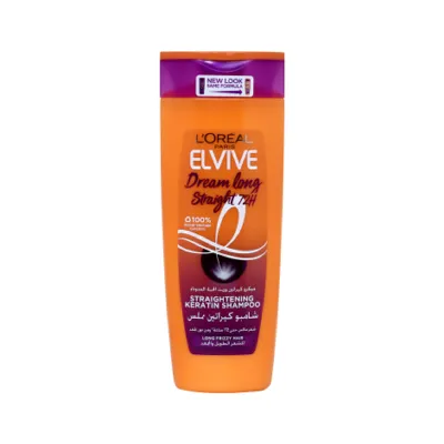 L'Oreal Elvive Dream Long Straight 72H Straightening Keratin Shampoo 400ml (Egypt)