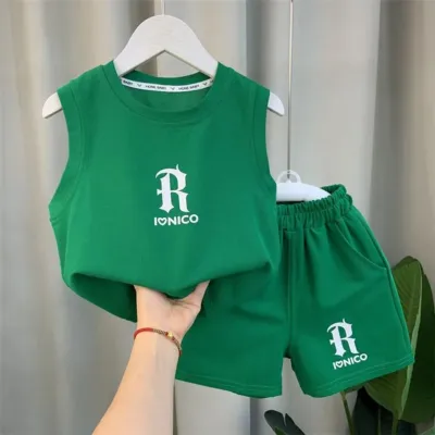 Boys' Cotton T-Shirt and Pant Set, Sizes 1-2Y to 5-6Y