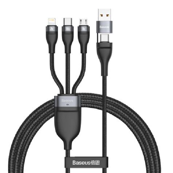 Baseus Two-for-Three Fast Charging Cable 100W