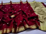 Tangail Buti Saree with Blouse Piece, 13 Haath, 5 Colours