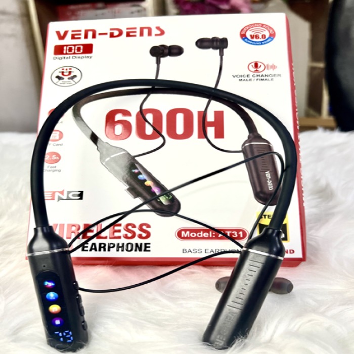 VEN-DENS 600H Wireless Earphone (Model: AT31)