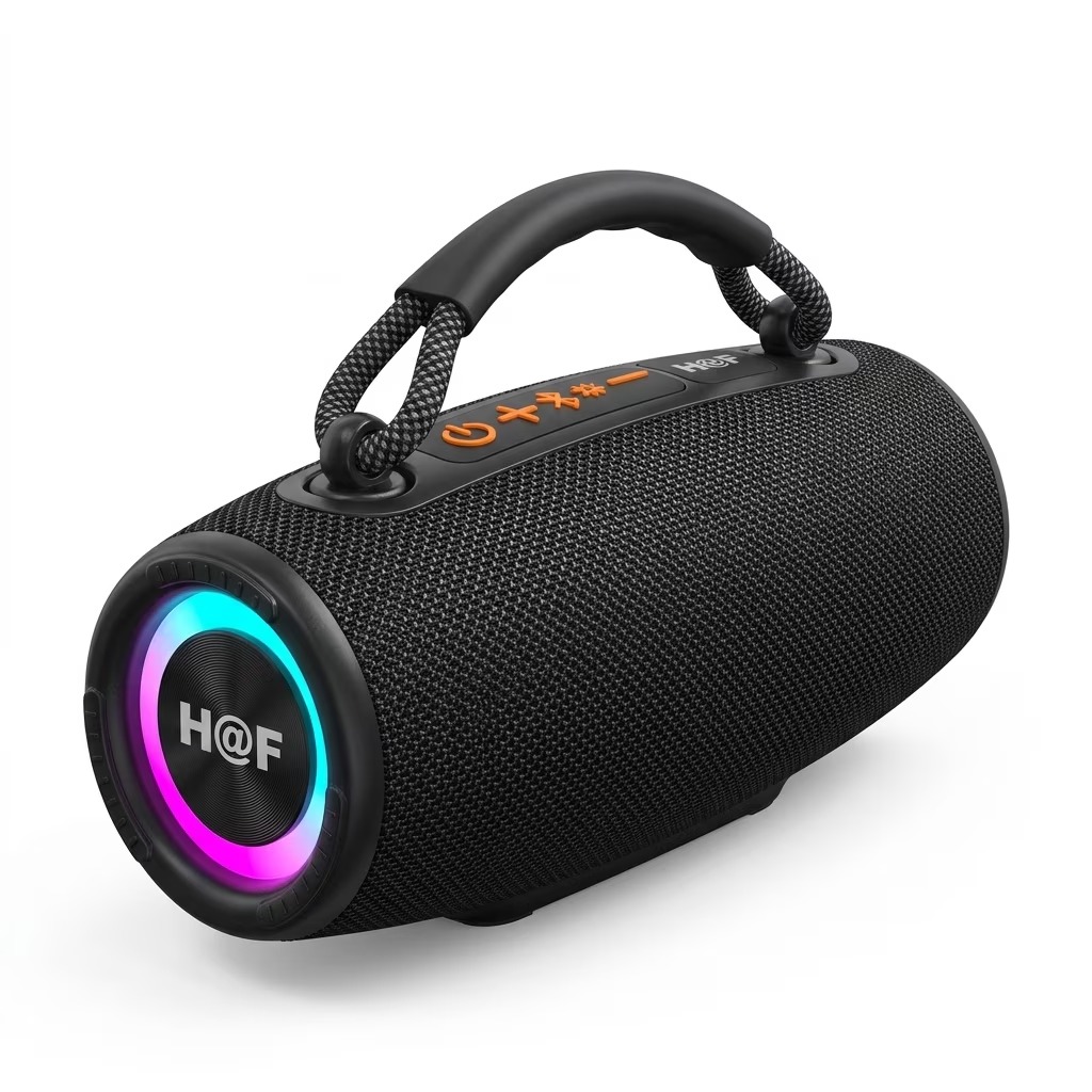 HF-F226 Portable Stereo Woofer Blue-tooth Speaker Super Bass Hifi Music IPX4 Waterproof Travel Wireless BT Speaker
