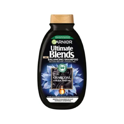 Garnier Ultimate Blends Charcoal & Black Seed Oil Balancing Shampoo 300ml (Poland)
