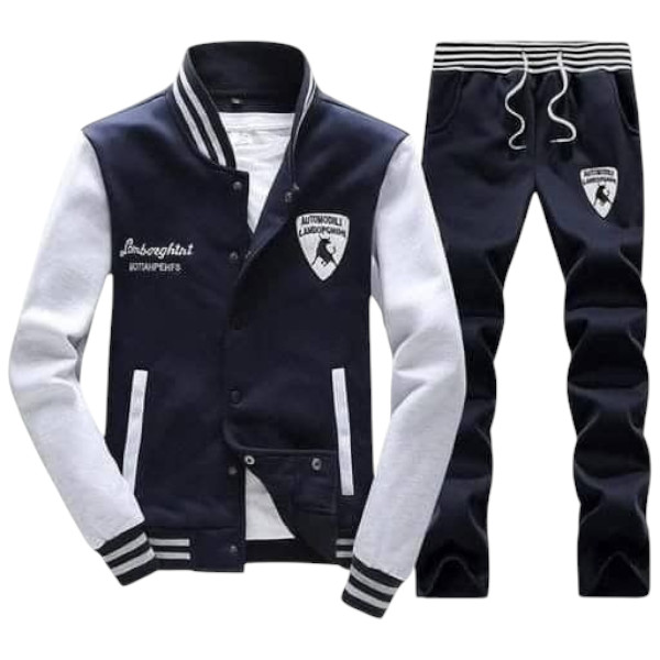 Jacket type Hoodie and Trouser Combo set