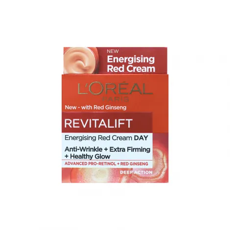 LOreal Paris Revitalift Energising Red Day Cream 50ml (Germany)
