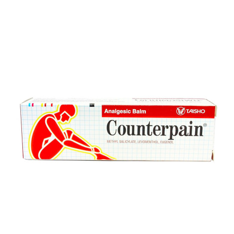 Taisho Counterpain Relives Muscular Aches And Pain Analgesic Balm 120g (Thailand)