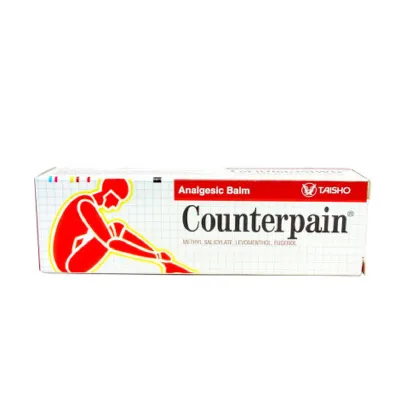 Taisho Counterpain Relives Muscular Aches And Pain Analgesic Balm 120g (Thailand)