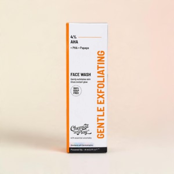 Innovist Chemist at Play 4% AHA Gentle Exfoliating Face Wash 100ml (India)