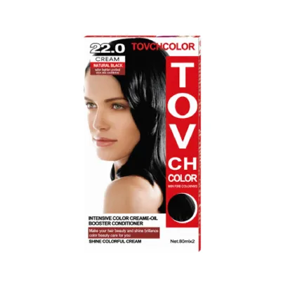 Tovch Hair color -  22.0 Natural Black (China)