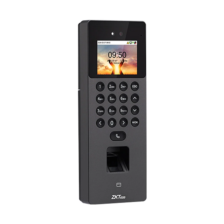ZKTeco SenseFace 2A Face & Fingerprint Access Control with Adapter