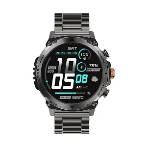 Wiwu SW03 Tarnish with Metal & Silicone Straps AMOLED Smart Watch