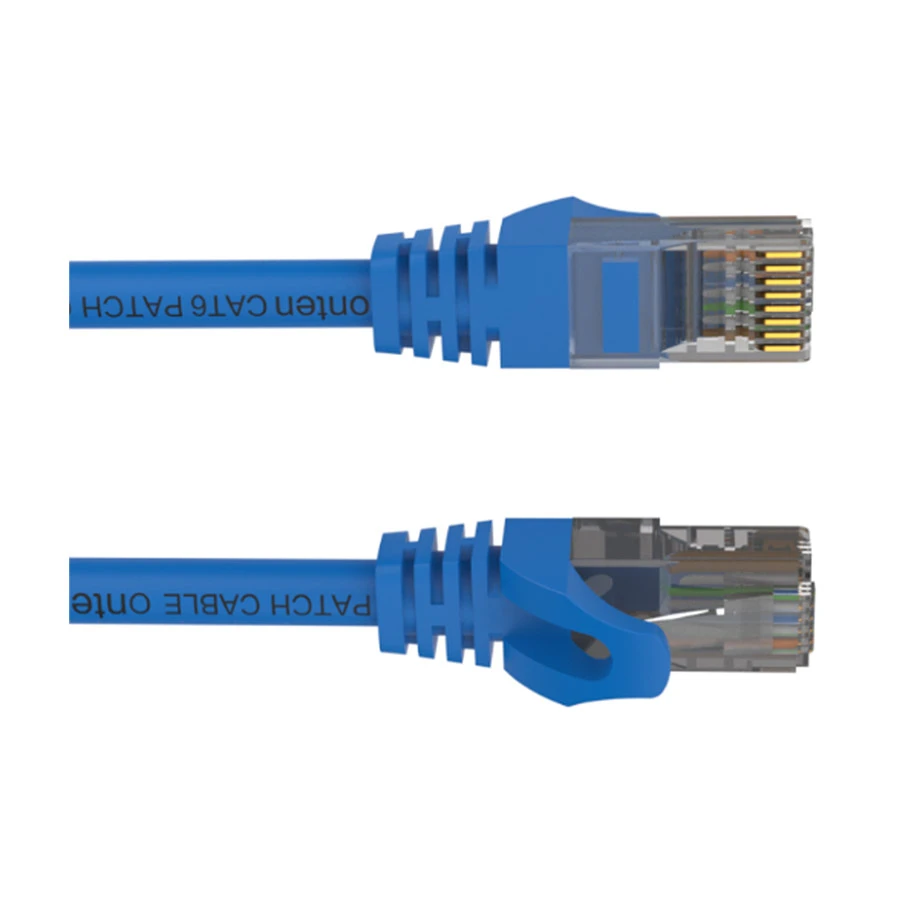 Onten OTN-E611 Cat-6 UTP 1.5 Meter Blue Network Cable