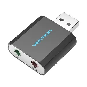 Vention VAB-S17-B USB External Sound Card # VAB-S17-B