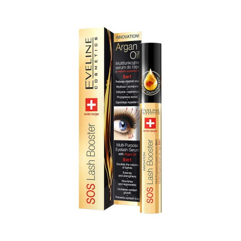 Eveline Cosmetice Sos Lash Booster with Argan Oil 10ml (EU)