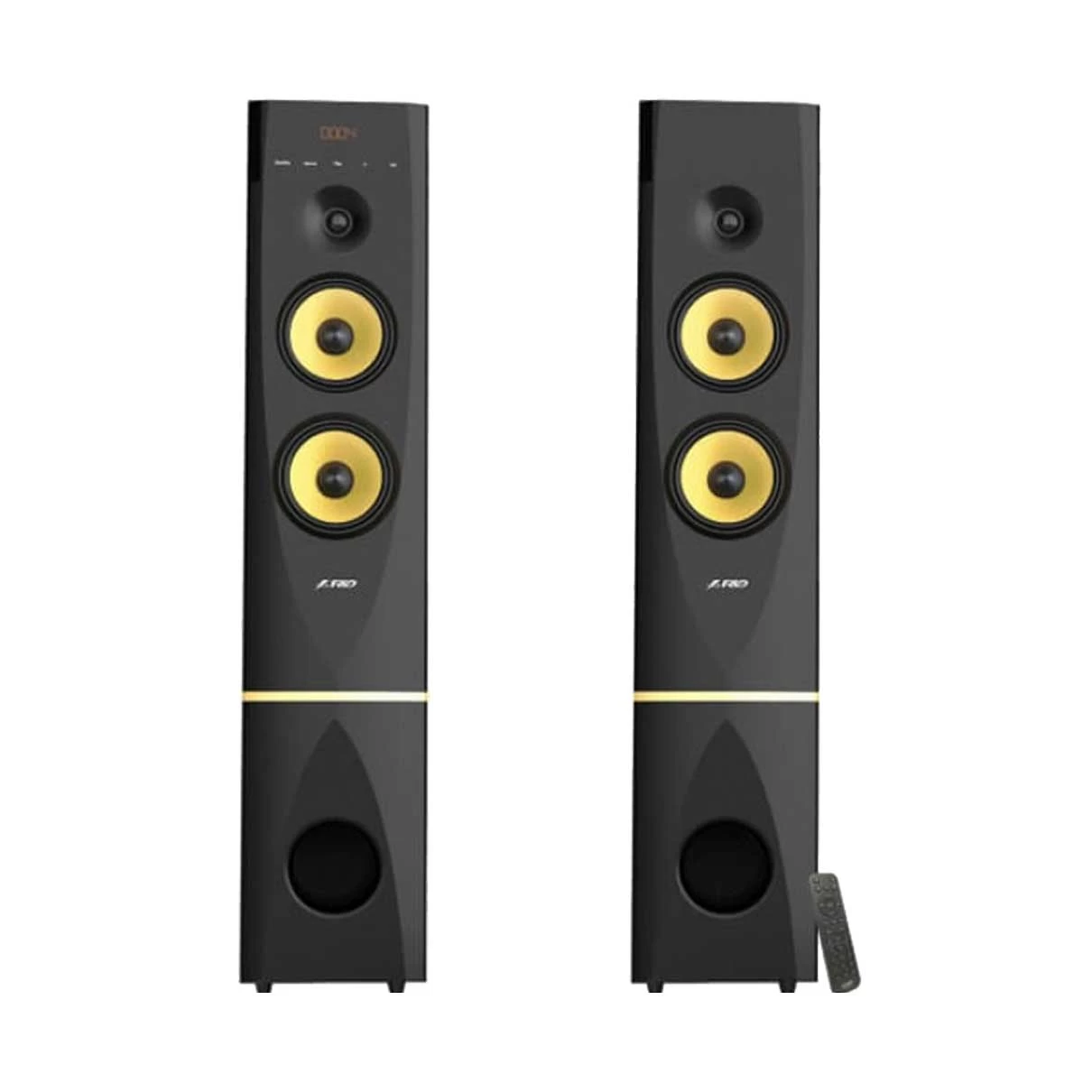 F&D T-88X 2:0 Black Bluetooth Tower Speaker