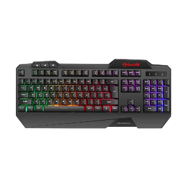 Marvo Scorpion CM306 Rainbow Backlight Black USB Wired Gaming Keyboard, Mouse, Mouse Pad Combo