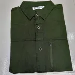 Kaiser Cotton Stylish Full Sleeve Shirt (Olive)