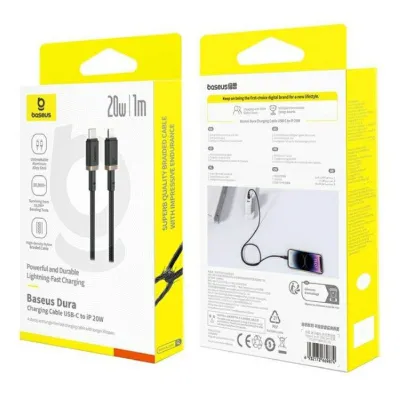 Baseus Dura Cable USB-C to Lightning PD 20W 2 Meter