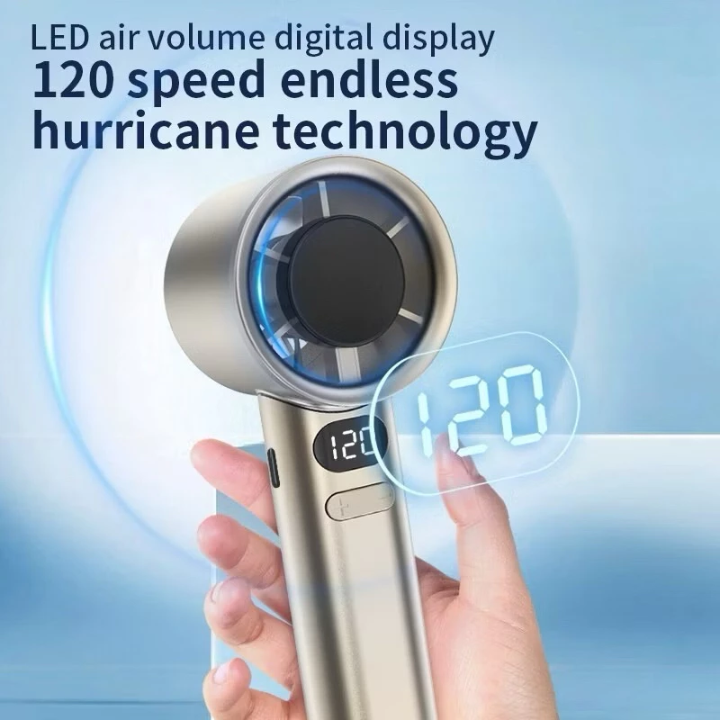 M11 Handheld Fan Portable Bladeless Mini Fan rechargeable