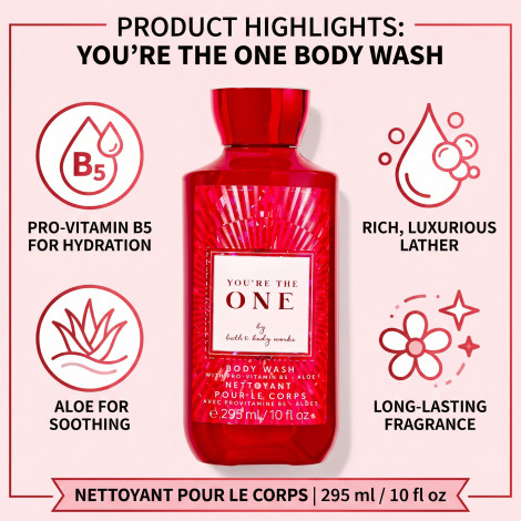 Bath & Body Works You're One Body Wash 295ml (Canada)