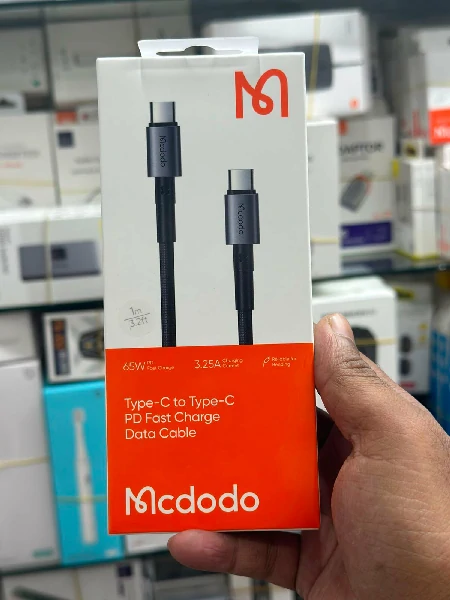 McDodo Type-C to Type-C PD Fast Charge Data Cable 65W Model no-CA-313