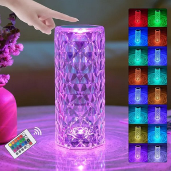 Rose Diamond Table Lamp