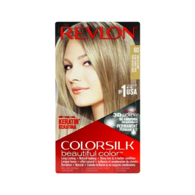 Revlon Colorslk Beautiful Hair Color - 60 Dark Ash Blonde (USA)