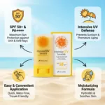 3W Clinic Intensive UV Sun Stick SPF50+ PA++++ 20g (Korea)