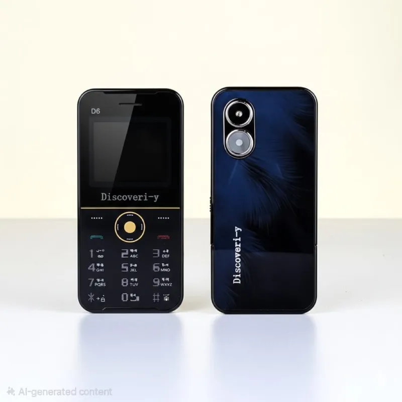 Discoveri-Y D6 Dual SIM Feature Phone with Torch