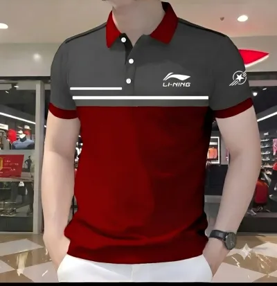 Men's Cotton Half Sleeve Polo Shirt, 200 GSM, Single Colour