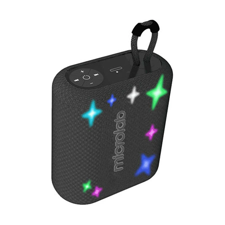 Microlab Twinkle Star 1 Mini Portable Bluetooth Speaker Black