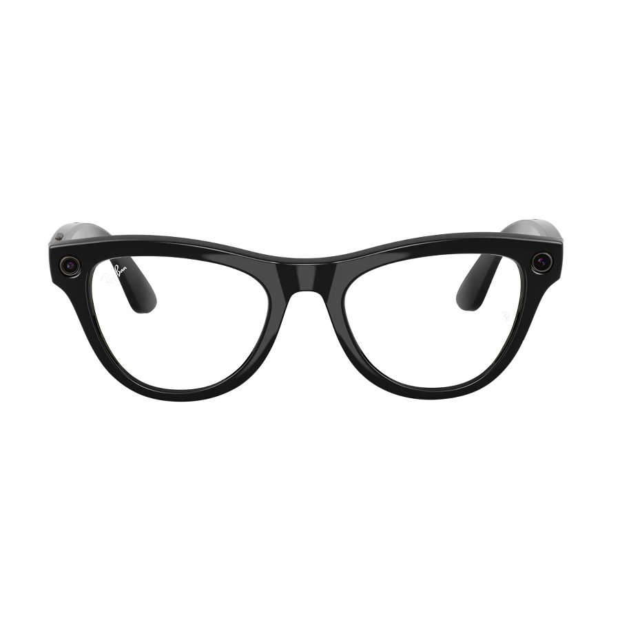 Meta Ray-Ban Skyler Gen 1 Smart Glass Shiny Black Amethyst Lens
