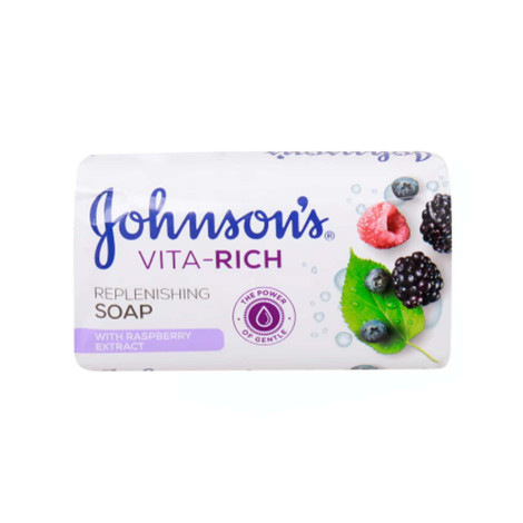 Johnson's Vita Rich Replenishing Soap With Raspberrry Extract 175g (South Africa)